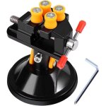 Mini perceuse universelle � 360 degr�s en alliage d'aluminium - �tau de banc - ouverture parall�le - ...