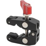 Mini pince serre - joint en alliage d'aluminium avec support de serrage pour caméra, filetage 1 / 4 et ... Mini pince serre - joint en alliage d'aluminium avec support de serrage pour caméra, filetage 1 / 4 et ...