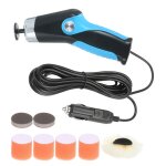 Mini polisseuse 60w  vitesse variable 8500rpm, avec allume - cigare, pour voiture, rparation de rayures, ...