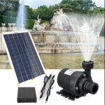 Mini pompe � eau solaire avec moteur 800 l / h 50 w, pompe de jardin ultra silencieuse pour jardin, �tang, ...