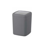 Mini poubelle salle de bain barcelona, poubelle � couvercle basculant, capacit� 3l, plastique incassable ...