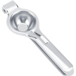 Mini presse - citron ergonomique en acier inoxydable, presse - agrumes