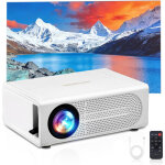 Mini projecteur bluetooth hd 1080p avec t�l�commande, home cin�ma portable, compatible avec hdmi / usb ...