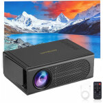 Mini projecteur hd 1080p avec t�l�commande, home cin�ma portable, compatible avec hdmi / usb / ordinateur ...