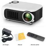 Mini projecteur portable 3d led vid�oprojecteurs home cin�ma th��tre jeu laser beamer smart tv box 1080p ...
