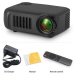 Mini projecteur portable 3d led vid�oprojecteurs home cin�ma th��tre jeu laser beamer smart tv box 1080p ...