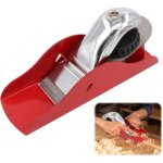 Mini rabot � main de menuiserie avec d�gauchisseuse pour le travail du bois - outil compact et l�ger, ...