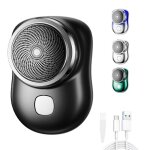 Mini rasoir �lectrique pour homme barbe et cheveux portable rechargeable