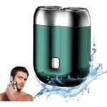 Mini rasoir pour homme - tondeuse � barbe �tanche ipx6 - multifonctionnel pour le visage et le corps ...