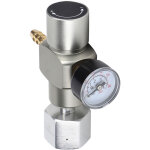 Mini - r�gulateur de co? 2 en 1 avec manom�tre pour boissons gazeuses et adaptateur 3 / 8 pouces vers ...