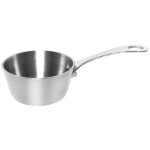 Mini sauci�re en alluminium et en acier inoxydable vogue 0, 15l