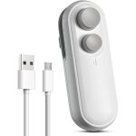 Mini scelleur 2 en 1 scellant de sac, machine sous vide machine de scellage rechargeable appareil sous ...