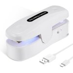 Mini scelleuse de sacs rechargeable, scelleuse de sacs 2 en 1 avec coupe - sacs, machine � sceller les ...