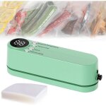 Mini scelleuse sous vide portable sans fil, rechargeable par usb, pour aliments secs, humides et en - ...