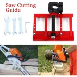 Mini scie � cha�ne portable, scie � m�taux guide de coupe pour toutes les scies � cha�ne, mini scie � ...