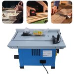 Mini scie circulaire de table multifonction 1400 w petite scie circulaire de table r�glable en hauteur ...