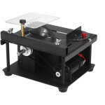 Mini scie circulaire de table multifonctionnelle, id�ale pour les loisirs cr�atifs. mini scie �lectrique ...