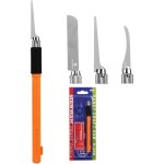 Mini scie � main, set de scie avec 3 pcs lames outil accessoire pour mod�le