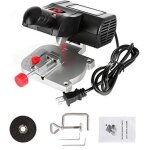 Mini scie � onglets, scie de table �lectrique, scie � d�couper d'�tabli 9 x 5, 5 x 5, 3 pouces, angle ...