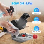 Mini scie radiale � m�taux 90 w 220 v ? 6000 tr / min scie � onglet de table pour m�tal, bois et aluminium, ...