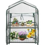 Mini serre et serre de balcon, couverture de jardin � effet de serre pour plantes de maison � 2 niveaux ...
