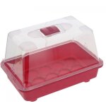 Mini serre non chauffante en plastique 29 x 19 x 19 cm colors