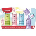Mini surligneur pastel kawaii 4 couleurs Mini surligneur pastel kawaii 4 couleurs