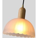 Mini suspension en cristal, base e27, �lot de cuisine, 9, 8 pouces, verre moderne, hauteur r�glable, ...