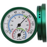 Mini thermom�tre hygrom�tre analogique d'int�rieur 2 en 1, pour la maison, montage mural, ext�rieur, ...