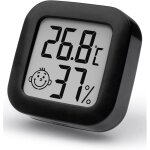 Mini thermom�tre hygrom�tre int�rieur digital � haute pr�cision, moniteur de temp�rature et humidim�tre, ...