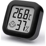 Mini thermom�tre hygrom�tre int�rieur digital � haute pr�cision, moniteur de temp�rature et humidim�tre, ...