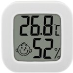 Mini thermom�tre hygrom�tre int�rieur digital � haute pr�cision, moniteur de temp�rature et humidim�tre, ...