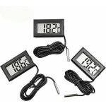 Mini thermom�tre num�rique lcd avec capteur de temp�rature pour r�frig�rateurs, cong�lateurs et aquariums ...