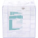 Mini tirelire bo�te d'�conomie de pi�ces jeu de labyrinthe innovant jouet �ducatif cadeau pour enfants ...