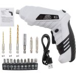 Mini tournevis sans fil �lectrique sans fil, kit de tournevis �lectrique avec lumi�re led, batterie rechargeab ...