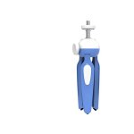 Mini trépied coloré pour projecteur, mini support à clipser pour caméra, flexible (bleu) Mini trépied coloré pour projecteur, mini support à clipser pour caméra, flexible (bleu)