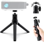Mini tr�pied de vid�oprojecteur - tr�pied pour mini projecteur portable, support de projecteur avec rotule ...