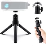 Mini trpied de vidoprojecteur - trpied pour mini projecteur portable, support de projecteur avec rotule ...