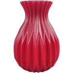 Mini vase � bourgeons color� en plastique incassable - 17 cm - anti - fuite - avec base lest�e - petit ...