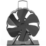 Mini ventilateur de po�le / ventilateur silencieux pour la circulation de la chaleur / ventilateur de ...