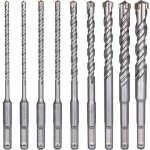 Minkurow forets � b�ton, 9 pi�ces (5 mm 16 x 160 mm), foret � percussion �lectrique sds - plus pour perceuse ...