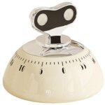 Minuterie de cuisine m�canique - 1 - 60 minutes, alarme sonore, plaque arri�re magn�tique, minuteur � ...