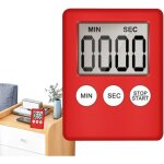 Minuterie num�rique - minuteur de cuisine - chronom�tre magn�tique avec alarme - minuteur num�rique avec ...