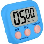 Minuteur de cuisine, chronom�tre, minuteur de r�frig�rateur num�rique magn�tique, �cran lcd bleu