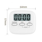 Minuteur de cuisine magn�tique avec grand �cran lcd, avec chronom�tre, alarme puissante et compte � rebours, ...