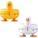 Minuteur de cuisine m�canique mignon pour enfants, minuteur de cuisson manuel � remontoir de 60 minutes, ...