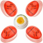 Minuteur cuisson des o?ufs, 4pcs couleur changeante oeuf minuteur parfait parfait o?ufs bouillis temperature ...