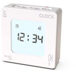 Minuteur numérique avec horloge 5, 25 minutes préréglées compte à rebours réveil multifonctions outil ... Minuteur numérique avec horloge 5, 25 minutes préréglées compte à rebours réveil multifonctions outil ...