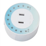 Minuteur de prise intelligente pour iphone ipad, compatible prises us 110v - 220v, chargeur appareils ...