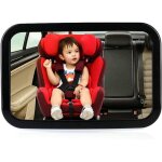 Miroir auto b�b�, r�troviseur de surveillance b�b� pour si�ge arri�re, miroir de voiture pour b�b�, rotation ...